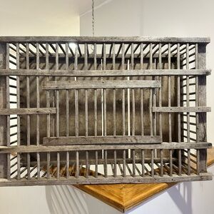 Antique Wooden Chicken Crate/Cage